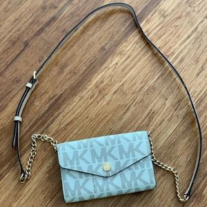 Michael Kors White Clutch